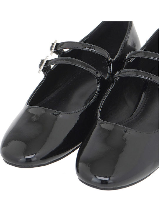 Patent Leather Ballerinas Black