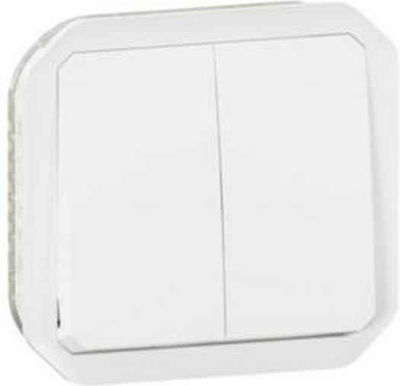 Legrand Plexo N Wall Switch Two-Way White