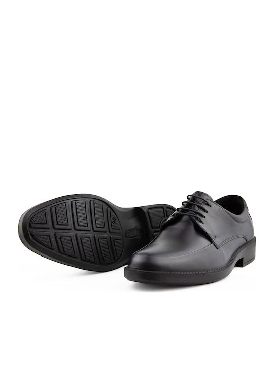 Leder Herrenschuhe Schwarz