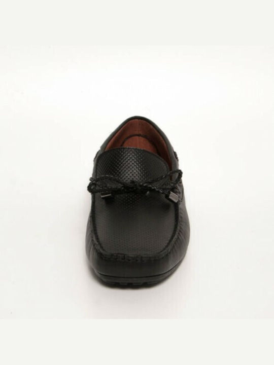 Nicon Footwear Co. Piele Mocasini barbati in Negru Culori