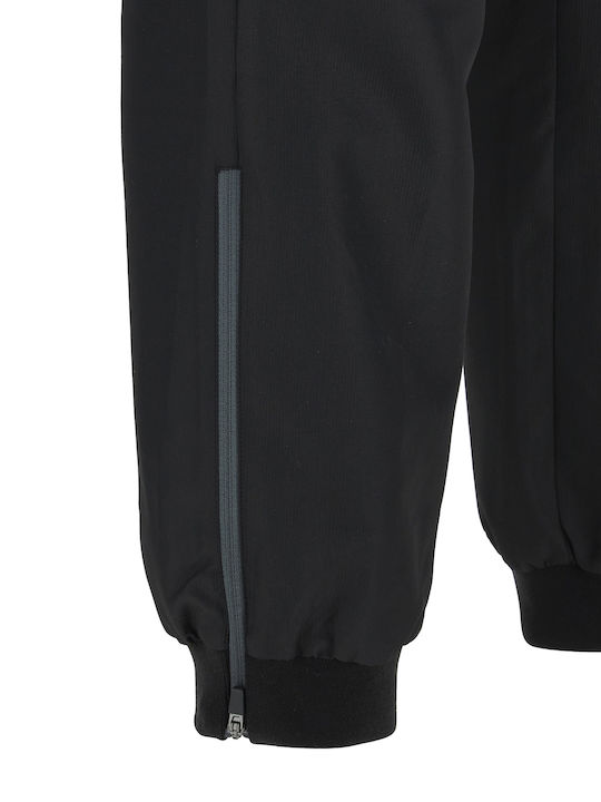 Pantaloni de trening cu Elastic Black, Anthracite