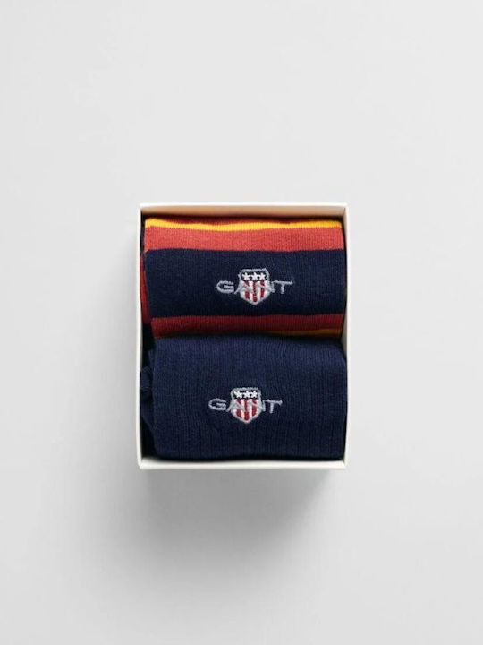 Gant Ανδρικές Κάλτσες Πολυχρωμο 2Pack Gant Ανδρικές Κάλτσες Πολυχρωμο 2Pack