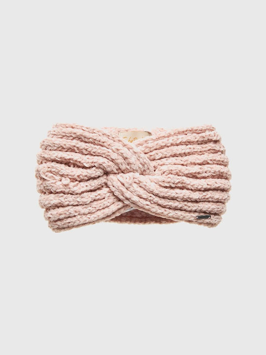 Funky Buddha Frauen Stirnband Gestrickt in Rosa Farbe