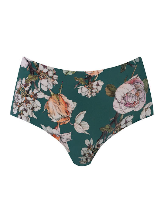 Julimex Baumwolle Hochtailliert Damen Slip Tea Rose