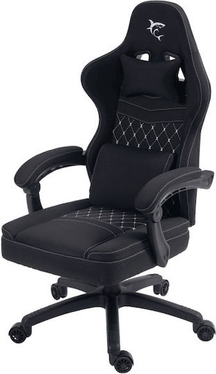 White Shark Austin Fabric Gaming Chair Black