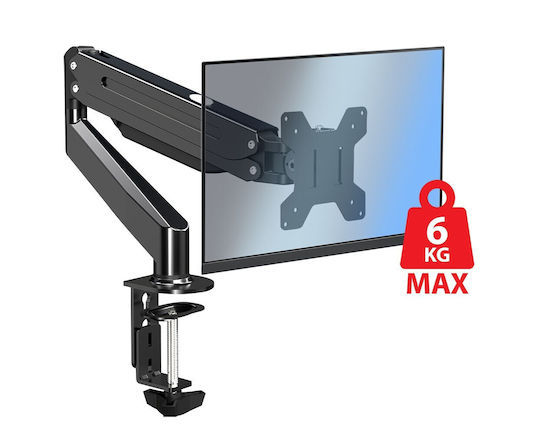 Esperanza Halterung Auf dem Schreibtisch Monitor bis 27" mit Arm (ERW019)