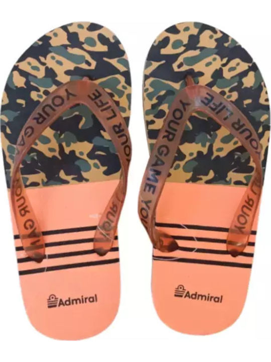 Παιδικές Σαγιονάρες Flip Flops Πορτοκαλί Ambi