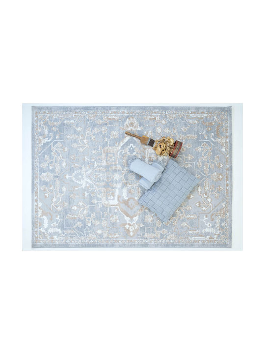 Ezzo Venice D306acd Rug Fireplace Rectangular Gray