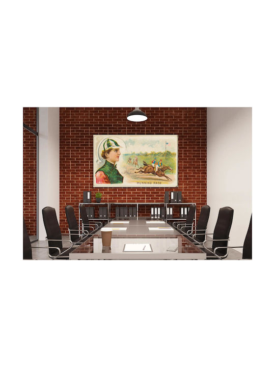 Painting Running Race From Games Sports Series N165 Old Judge Cigarettes Issued By Goodwin & Company 100x70