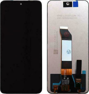 Οθόνη Lcd με Μηχανισμό Αφής για Xiaomi Redmi Note 10 4G, Note 10S, Poco M5s. (Μαύρο)