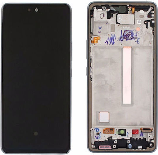 Screen OLED OLED with Touch Mechanism for Galaxy A53 (Black)