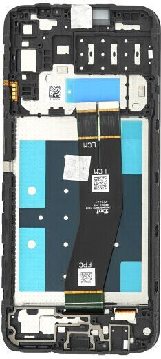 Screen OLED Lcd with Touch Mechanism and Frame for Samsung Galaxy A14 SM-A145F. (Black)