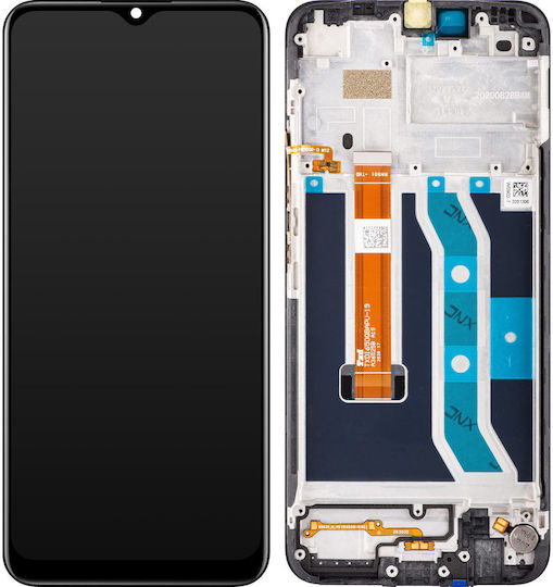 Lcd Display + Touch Unit + Front Cover For Realme C11 (service Pack)