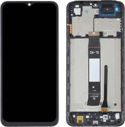 Screen LCD with Touch Mechanism and Frame for Redmi A1 (Black)