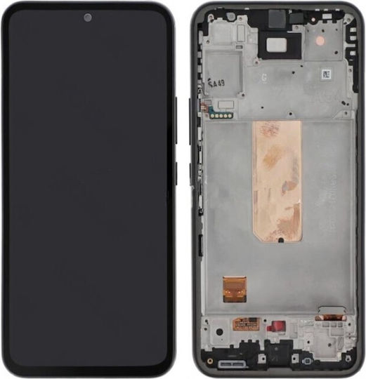 Οθόνη mit Touch-Mechanismus für Samsung A546B Galaxy A54 5G (Weiß)