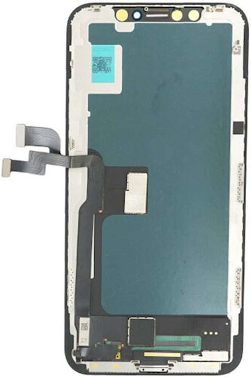 Screen with Touch Mechanism and Frame for iPhone X (Black)