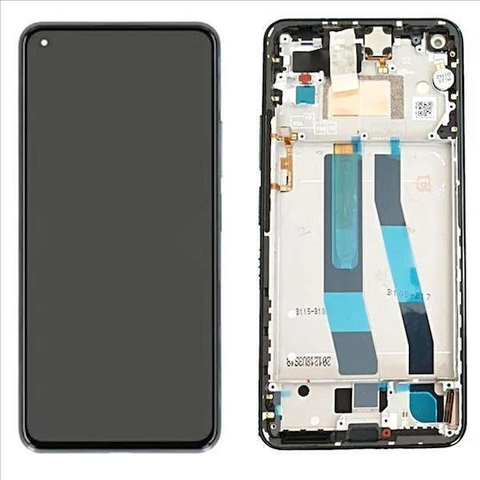 Οθόνη με Μηχανισμό Αφής και Πλαίσιο για Mi 11 Lite 5G (Truffle Black)