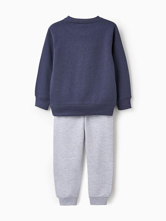 Zippy Kids Sweatpants Set Blue