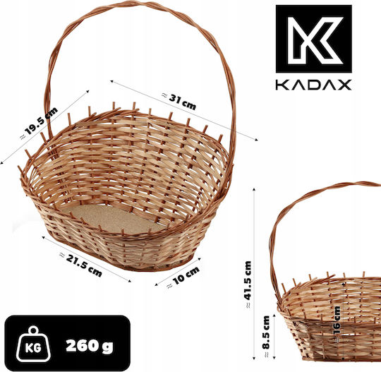 Kadax Kleiner Geschenkkorb aus Weide