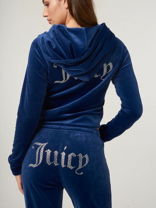 Juicy Couture Tina Damen-Sweatpants Blue Depths