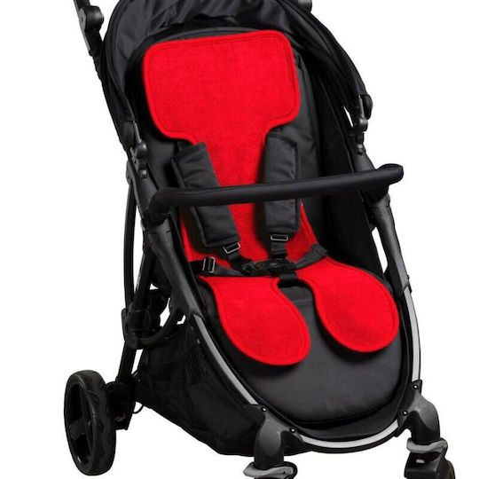 Air Cuddle Stroller Seat Liner Red