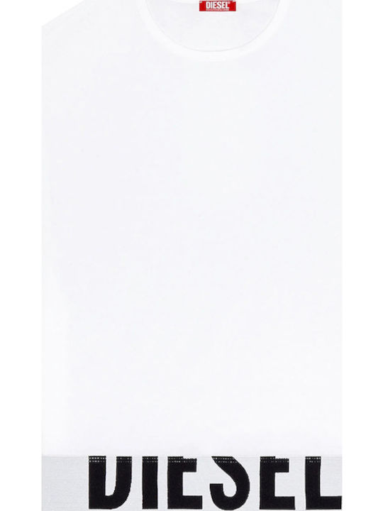 Women's Athletic Blouse Short Sleeve White