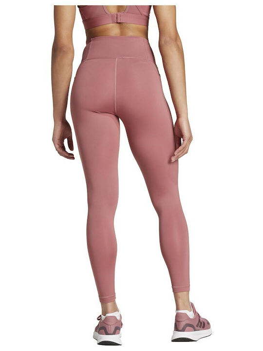 Adidas Essentials Women's Cropped Running Legging Pink