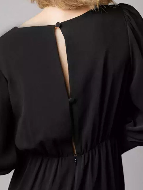 Women's Long-sleeved One-piece Suit Black