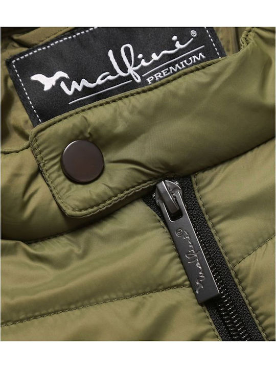 Μπουφάν Puffer Αδιάβροχο Navy Μπλε