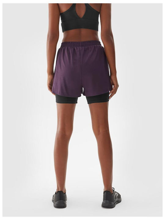 4F Functional Women's Shorts Purple