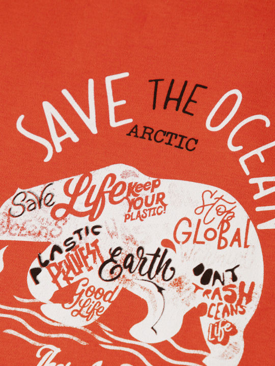 Minerva Παιδική Πιτζάμα Χειμωνιάτικη Save the Arctic Minerva Παιδική Πιτζάμα Χειμωνιάτικη Save the Arctic