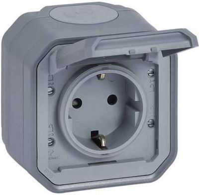 Legrand Plexo Power Socket Gray 1pcs