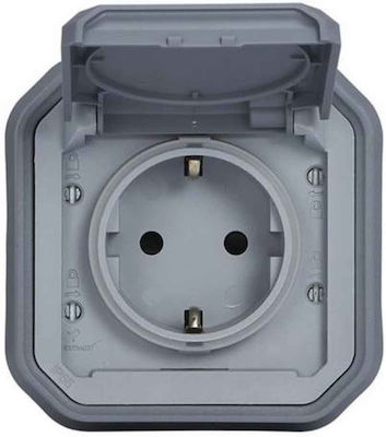 Legrand Plexo Power Socket Gray 1pcs