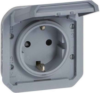 Legrand Plexo Power Socket Gray 1pcs