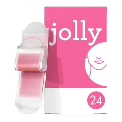 Jolly Face Wax Strips 24pcs + 12 Wipes