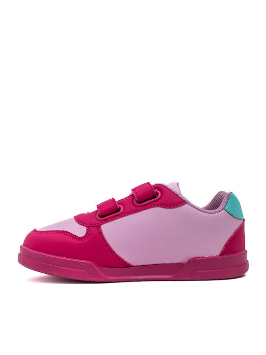 Kinder Sneakers mit Klettverschluss Fuchsie