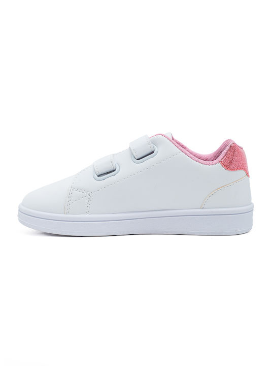 Kids Sneakers with Scratch White