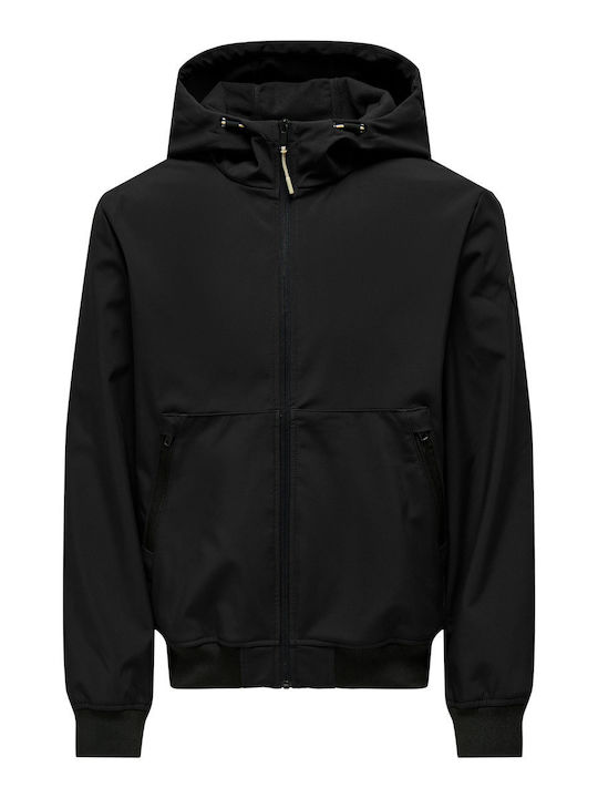 Winter Jacket Bomber Black