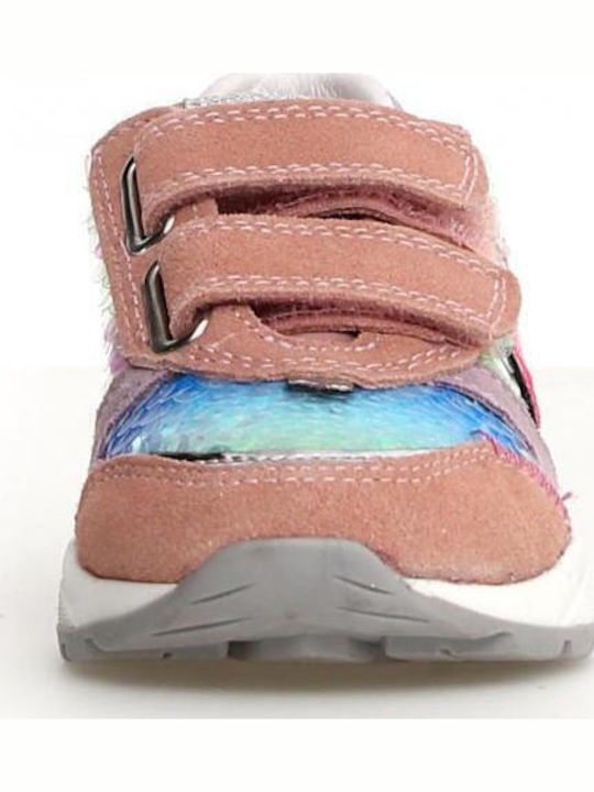Kids Sneakers with Scratch Pink