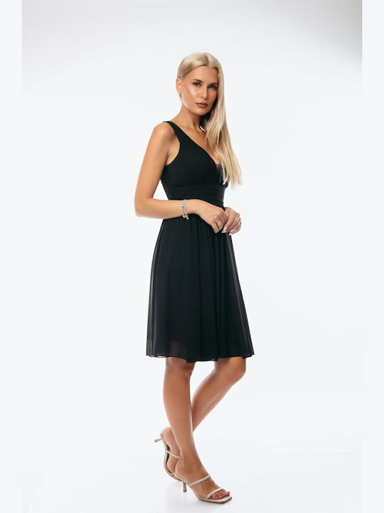 Summer Mini Evening Dress Black