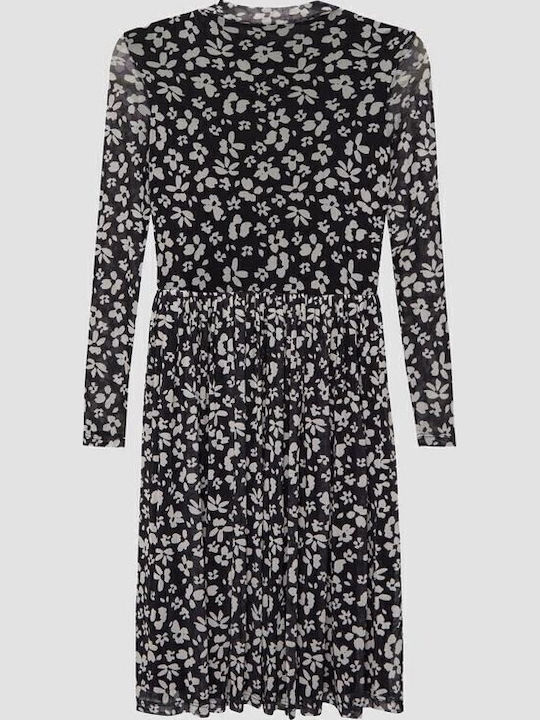 Kids Dress Long Sleeve Black