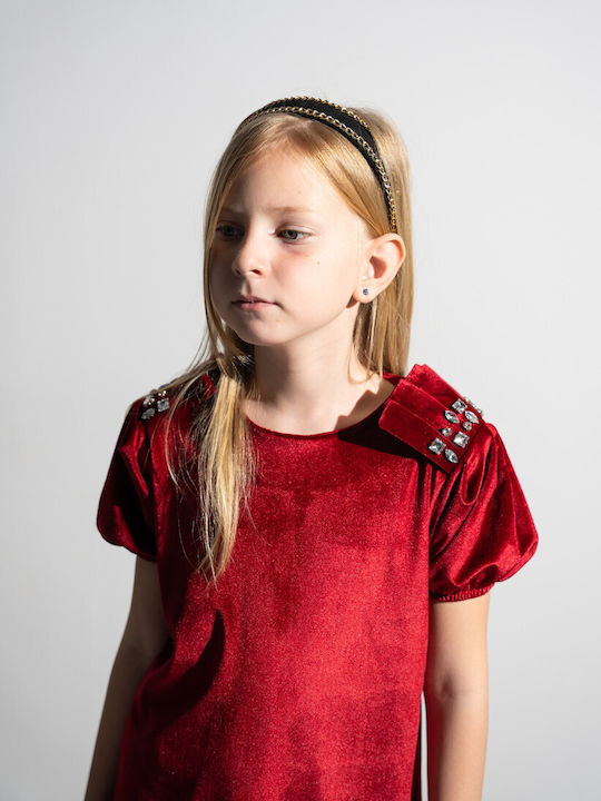 Evita Kids Dress Red