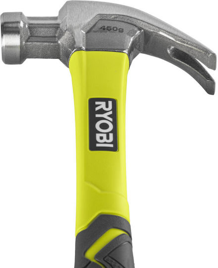 Ryobi Ciocanul 450gr cu Mâner de Fiberglass 5132006033