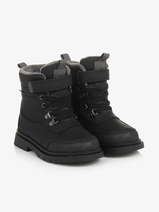 Mayoral Kids Boots with Lace Black