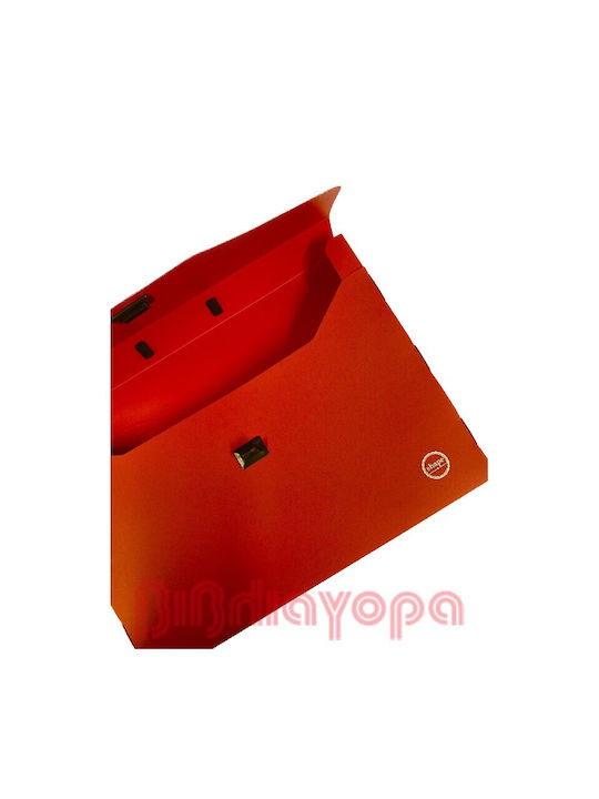Shape Notebooks Τσάντα Σχεδίου 38x5x28cm Κόκκινη