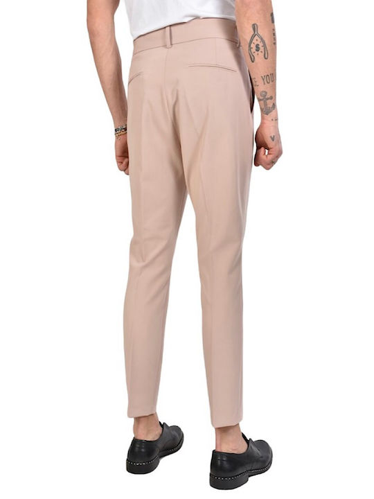 Xagon Man Pantaloni pentru bărbați Chino Elastice ROZ