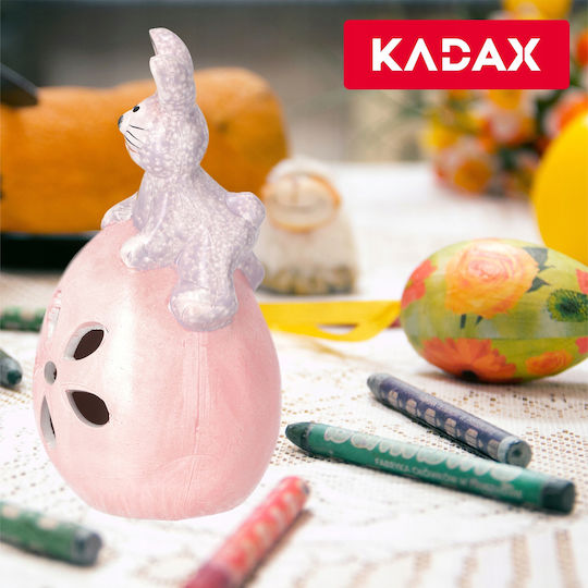 Figurină de Paște Kadax Iepuraș Pe Ou Ceramică