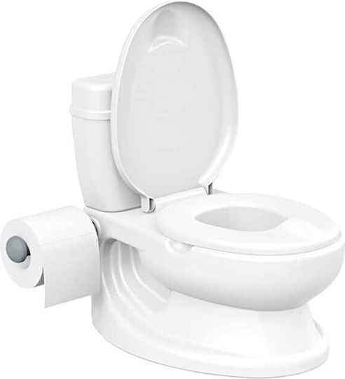 Dolu Potty Bowl with Sounds & Lid White up to 20kg