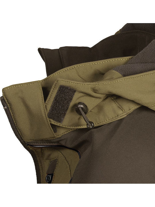Κυνηγετικό Ελαστικό Softshell Jacket Cofra Klarbo Black Lime
