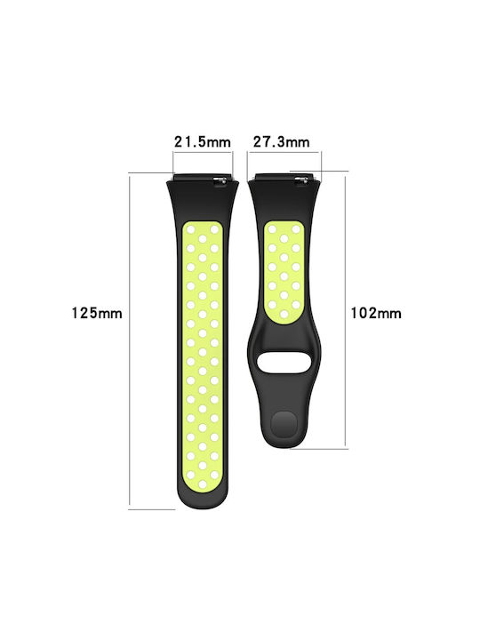 Curea Silicon Negru / Gri (Redmi Watch 3 Active ) 3552